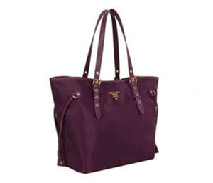 2014 Prada fabric shoulder bag BL1563 purple